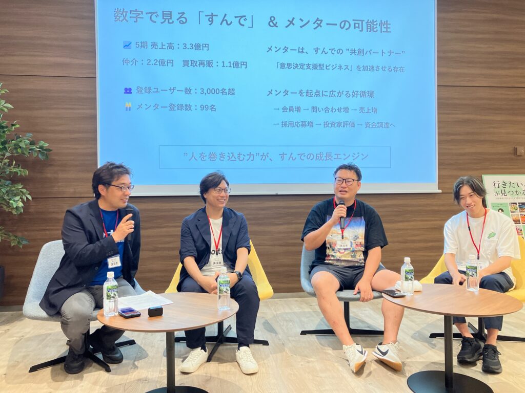 イベント写真:SNSで拡げるビジネスの可能性 開催レポート パネルディスカッションの様子